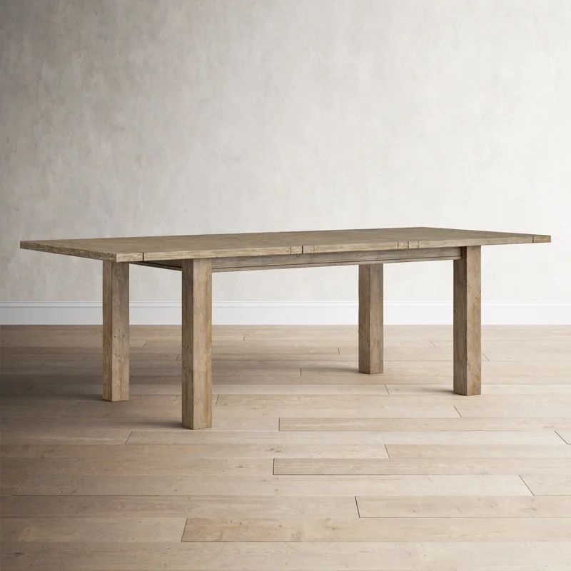 Toulon Butterfly Leaf Pine Solid Wood Dining Table | Wayfair North America