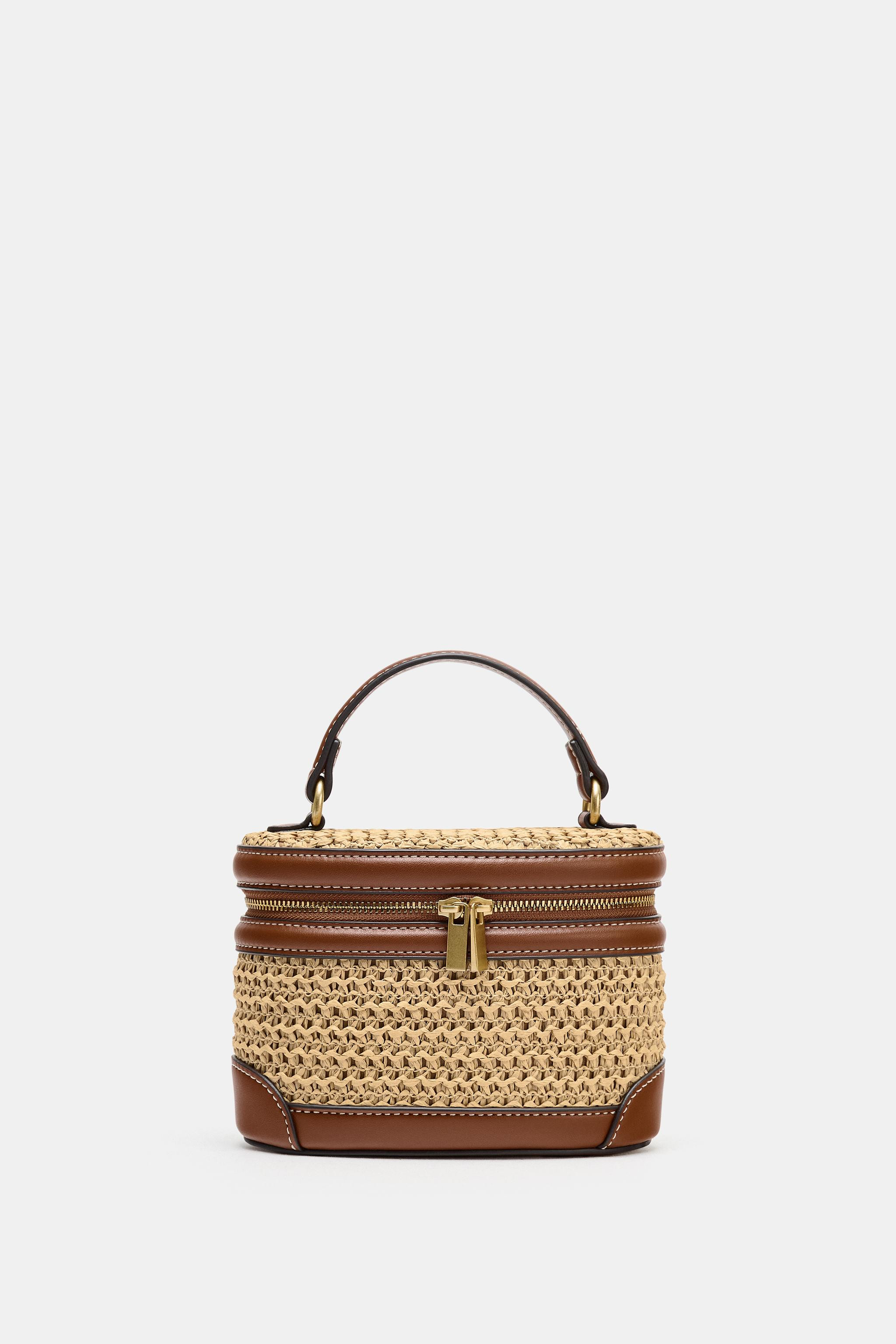 MAXI SPLIT LEATHER SHOPPER | Zara Canada