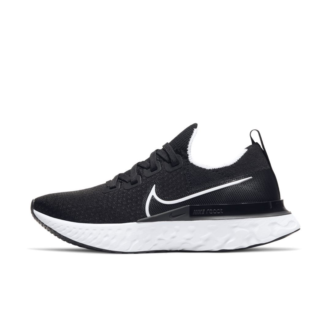 Nike React Infinity Run Flyknit Women's Running Shoe Size 10.5 (Black/Dark Grey) CD4372-002 | Nike (US)