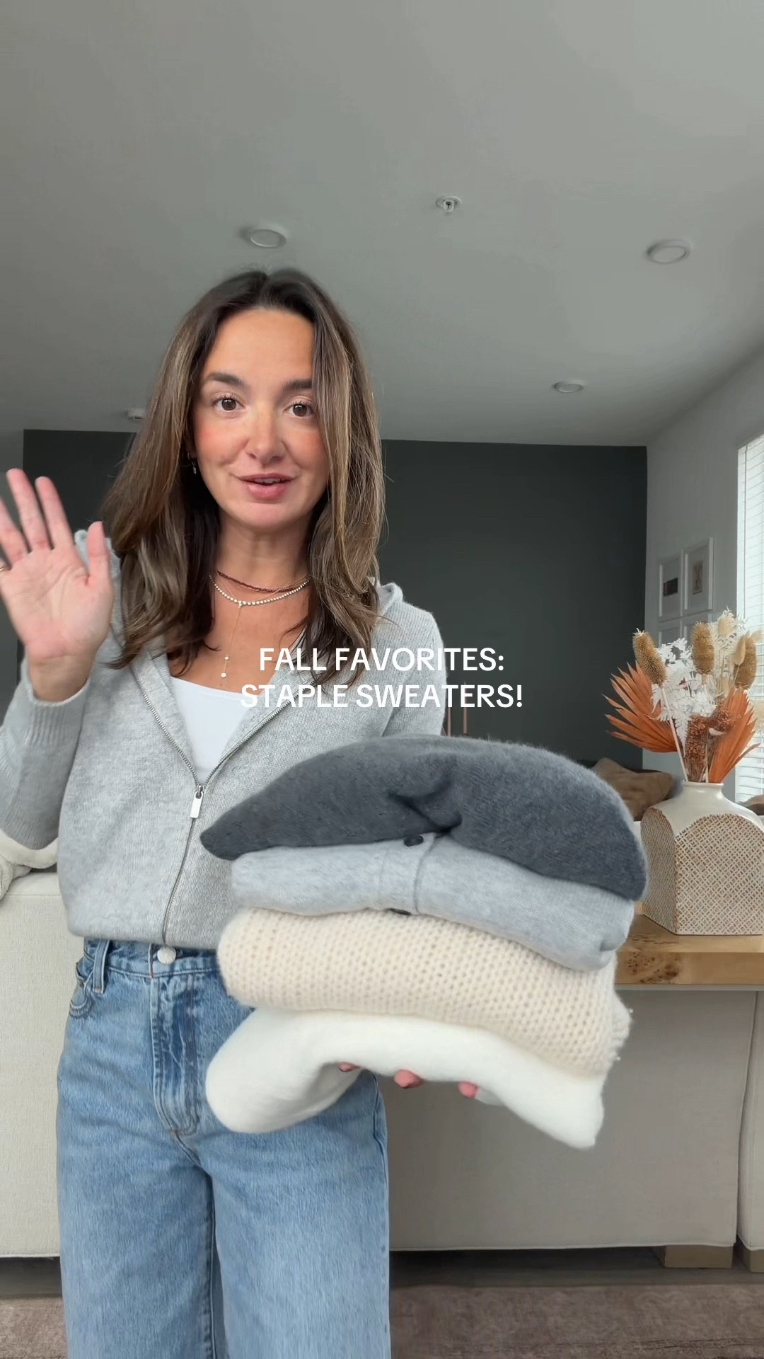 Small in Rhoda sweater (off shoulder), med in mesh cashmere sweater! XS in everything else!