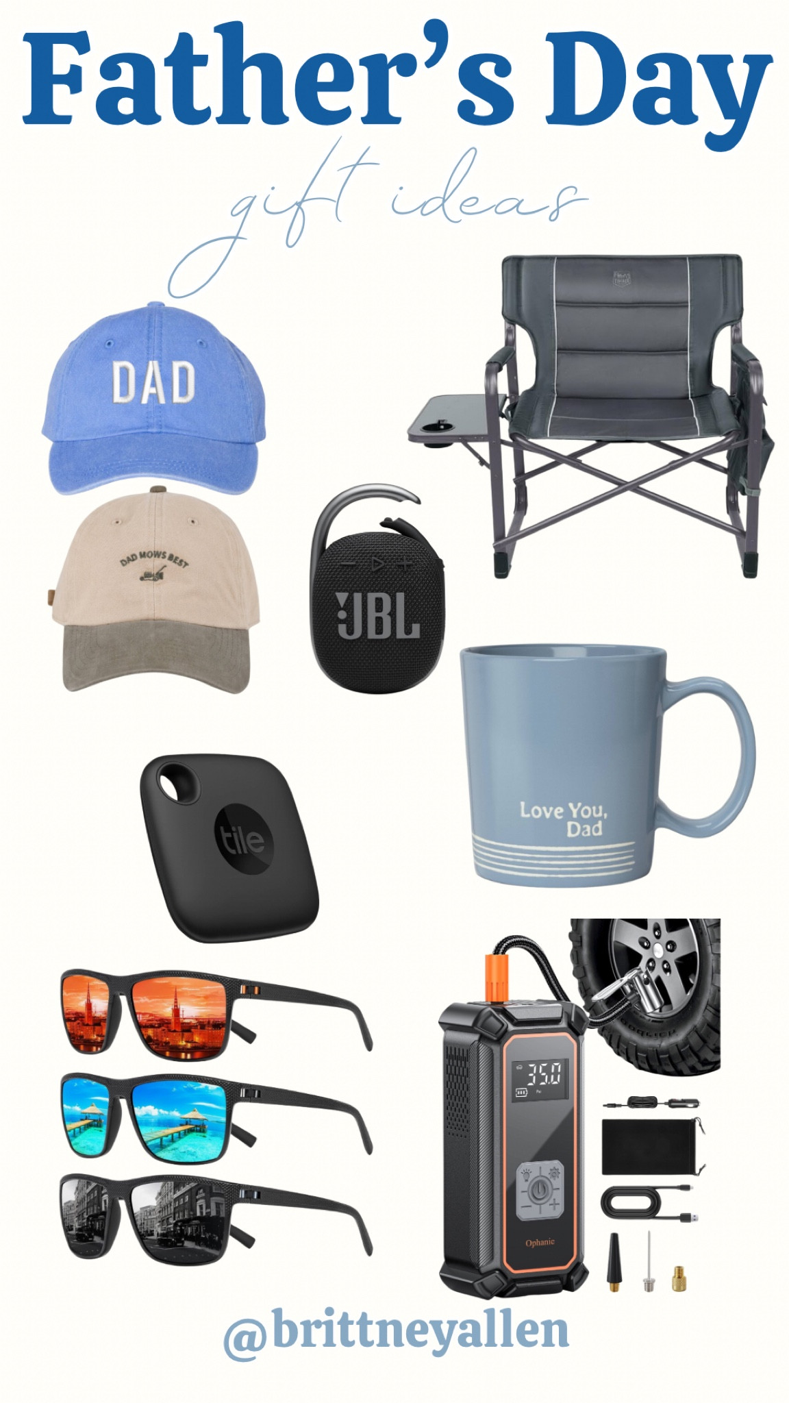 Father’s Day gift ideas🩵🩵🩵

Fathers day gift guide / Father’s Day / brittneyablog
