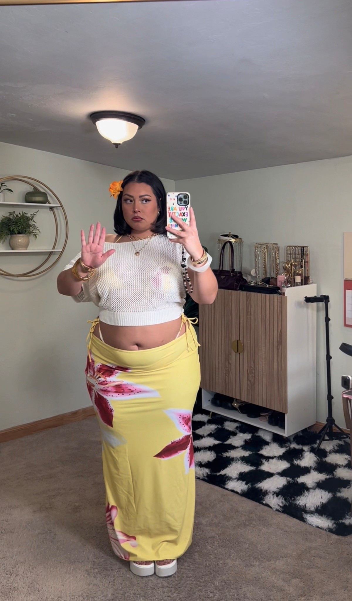 Wearing size XL top and skirt 🏝️

#LTKMidsize #LTKPlusSize #LTKSeasonal