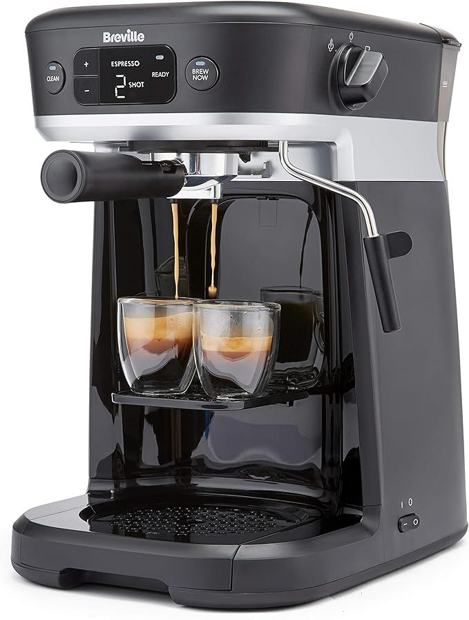 Breville All-in-One Coffee House, Espresso, Filter and Pods Coffee Machine with Milk Frother, Dol... | Amazon (UK)