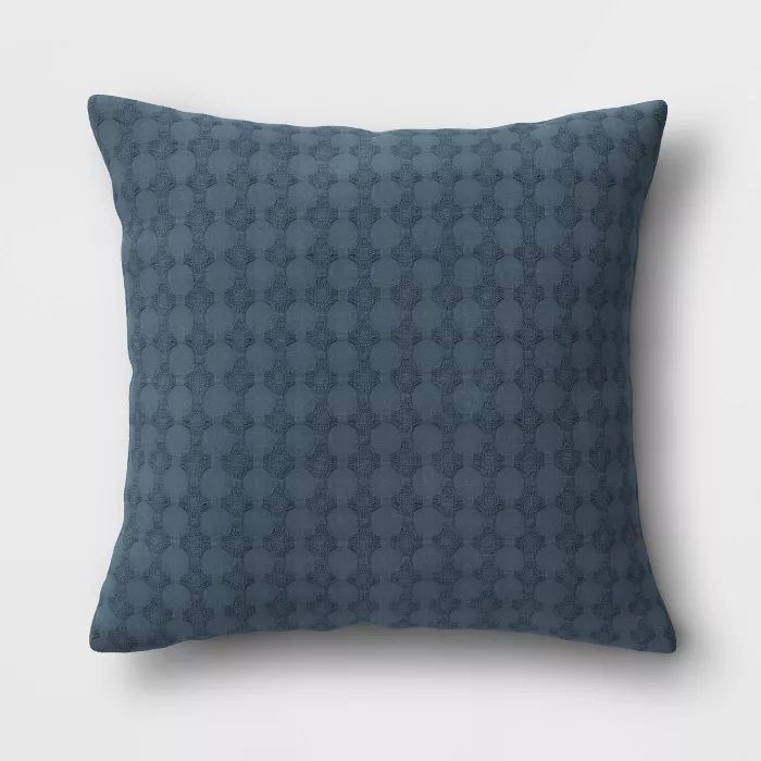 18"x18" Square Waffle Throw Pillow - Threshold™ | Target