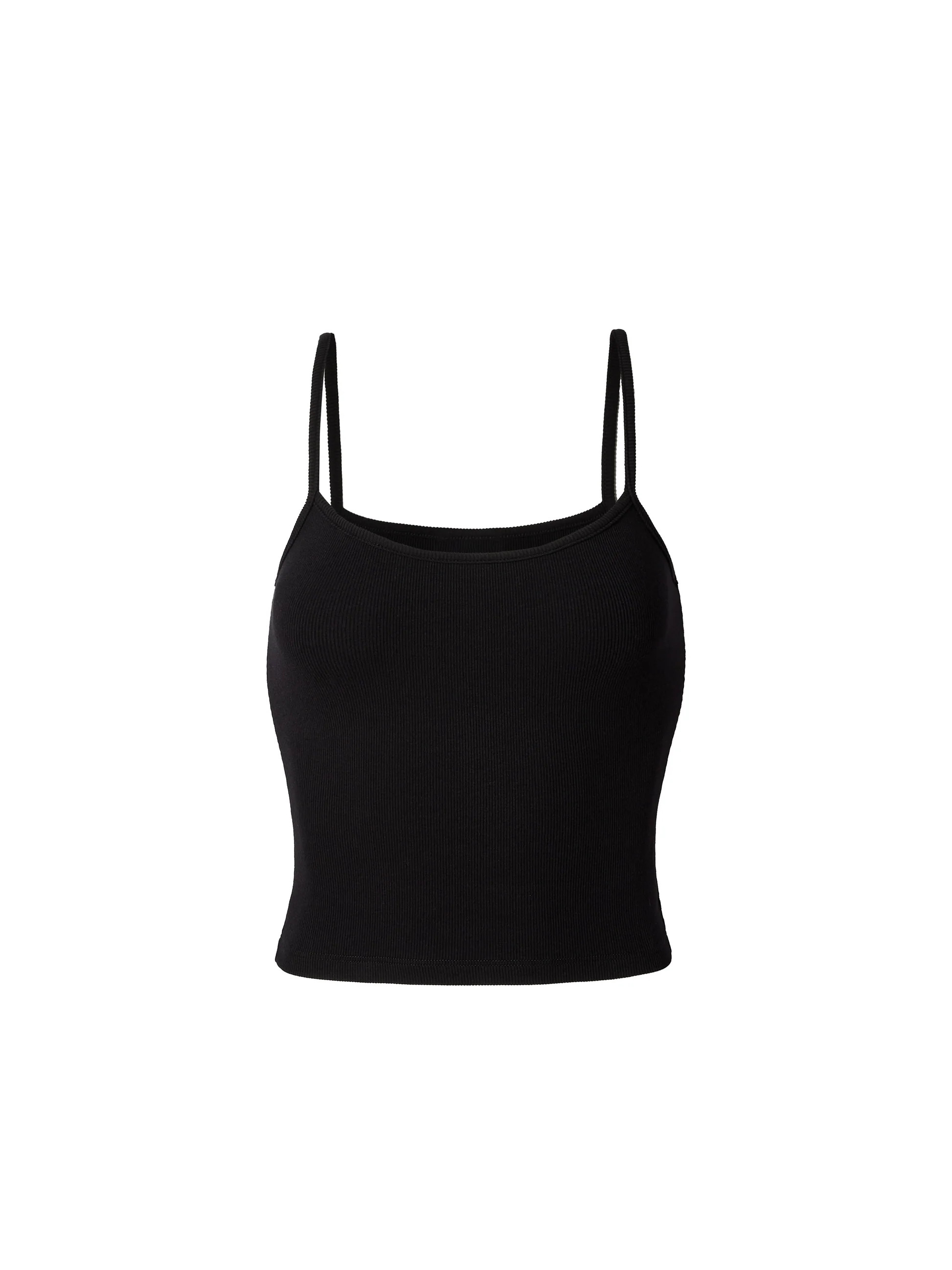 DONYA CAMI TANK / BLACK | CLYQUE