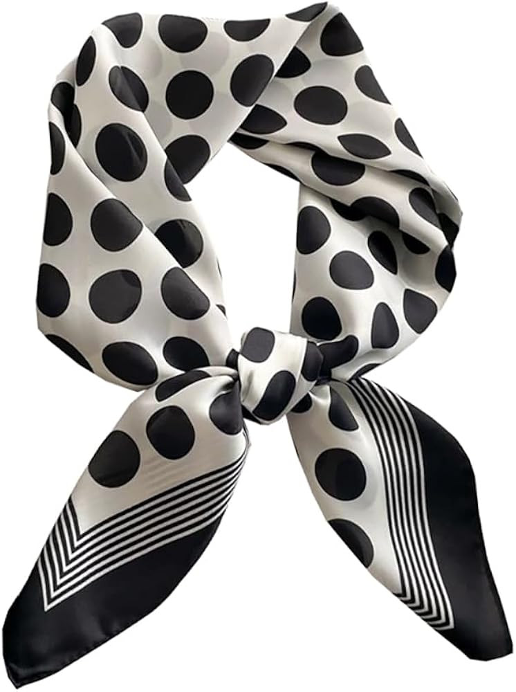 ANDANTINO 100% Mulberry Silk Square Scarf for Hair-25.6" X25.6'' Women Men Natural Silk Neckerchi... | Amazon (US)