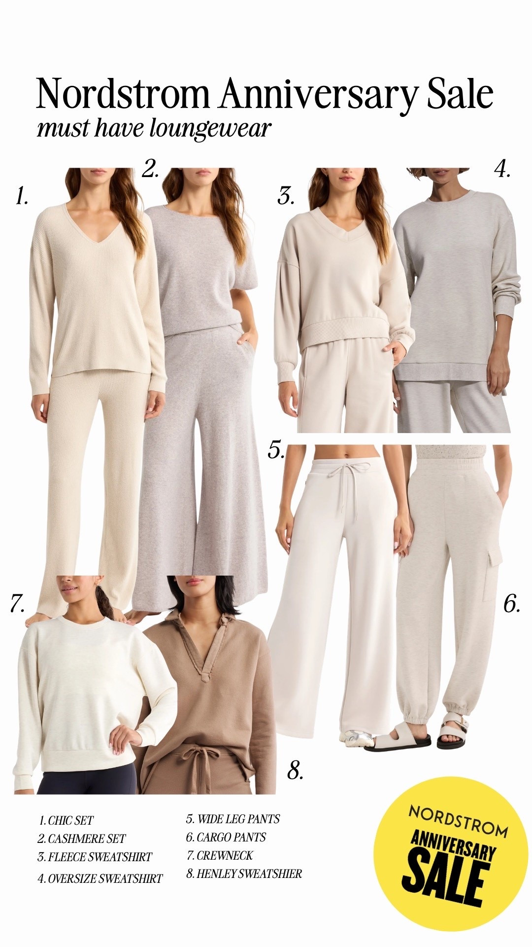 Nordstrom anniversary sale must have loungewear! 

Loungewear, NSALE, chic outfit, cozy loungewear, NSALE must haves