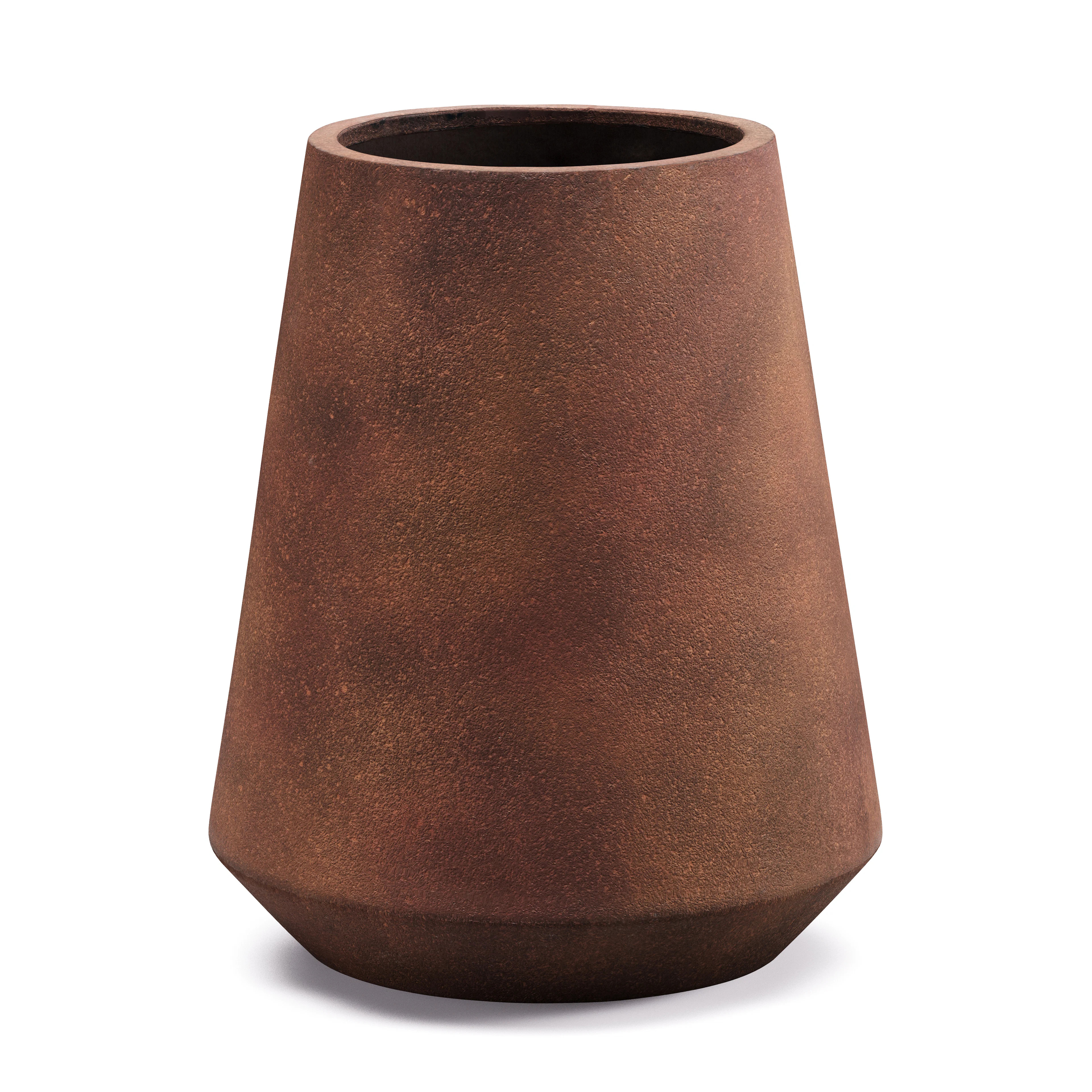 Zayd Tall Indoor/Outdoor Planter - Molten | Article