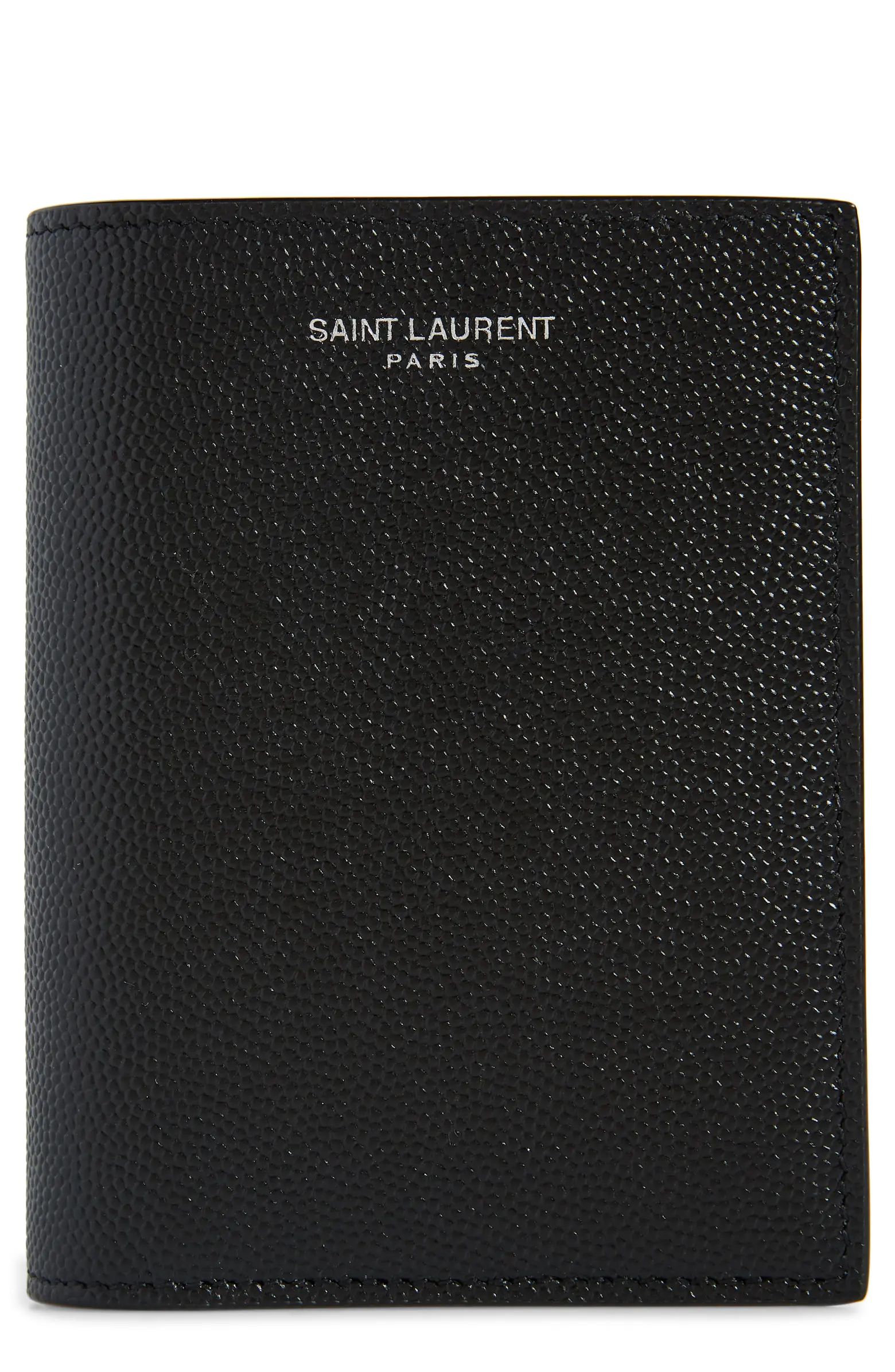 Textured Leather Bifold Wallet | Nordstrom