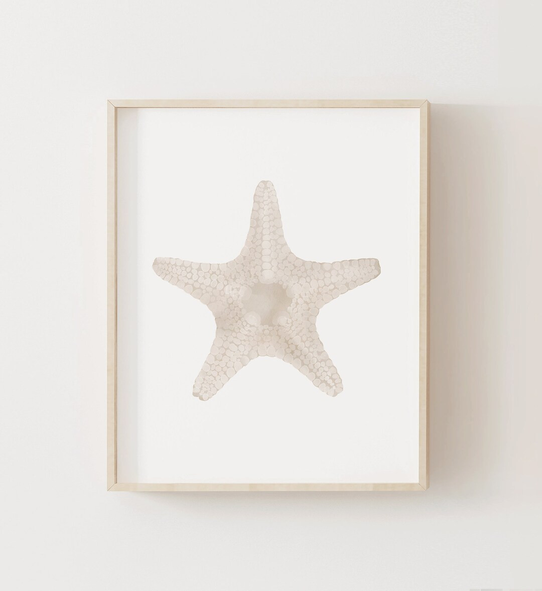 Starfish Print, Beach Nursery Decor, PRINTABLE Watercolor Starfish Wall Art, Coastal Home Decor, ... | Etsy (US)