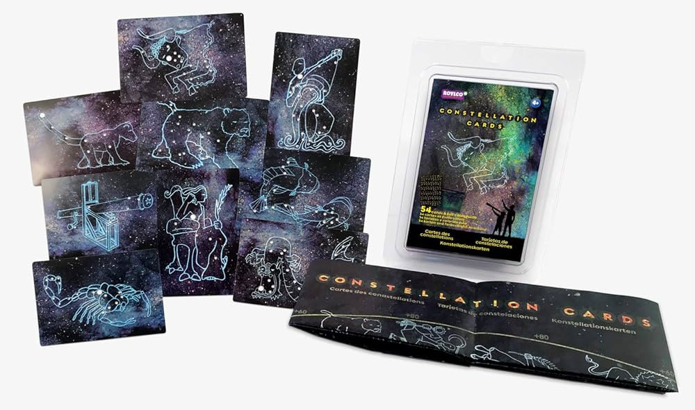Roylco Astronomical Constellation Cards, Light Table Activity, STEM Educational Flashcards, Large... | Amazon (US)