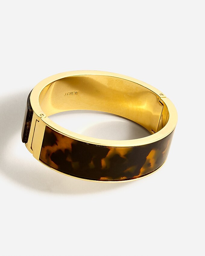 Tortoise clamp bracelet | J. Crew US