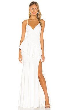 Katie May Arriba Dress in Ivory from Revolve.com | Revolve Clothing (Global)