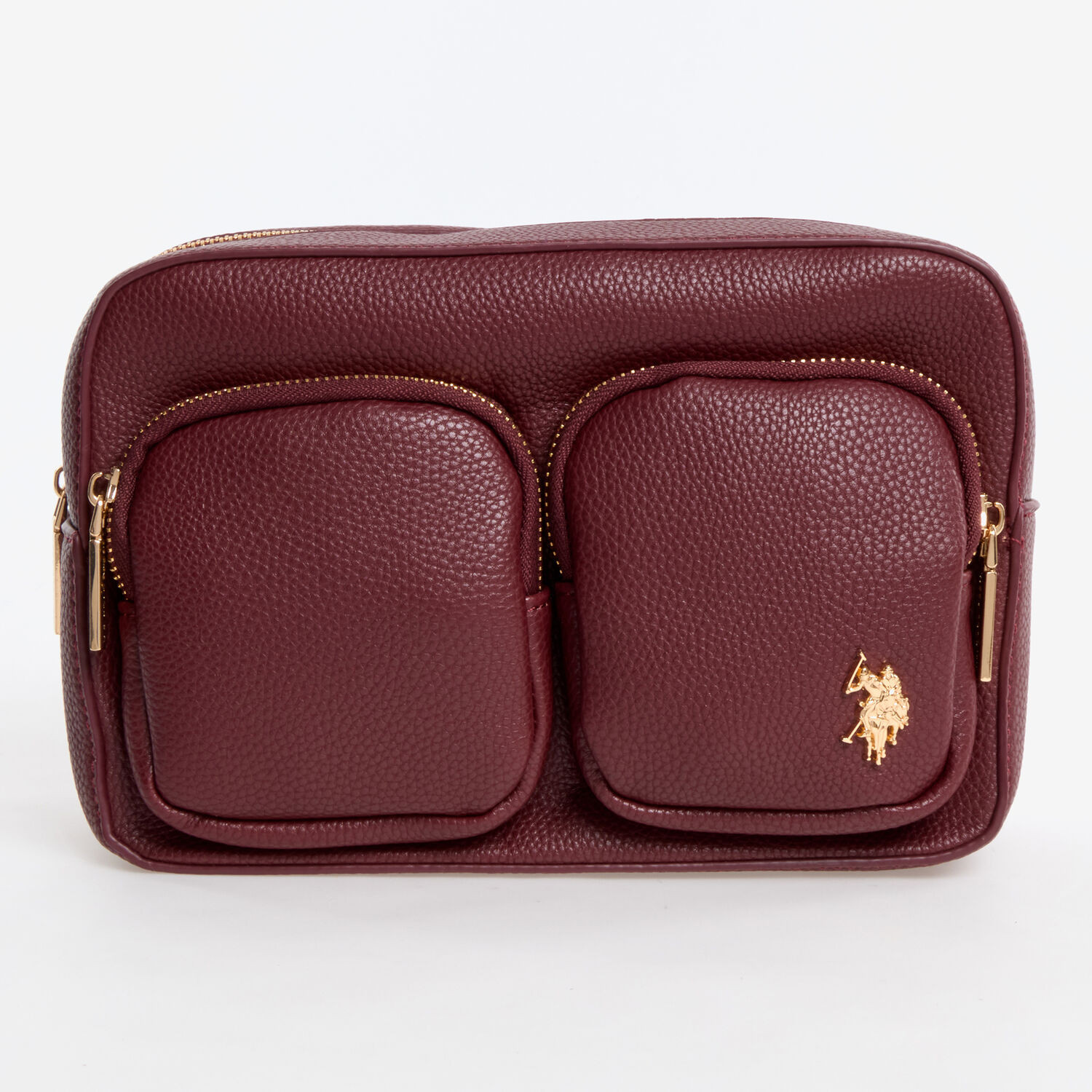 Burgundy Pockets Camera Bags | TK Maxx