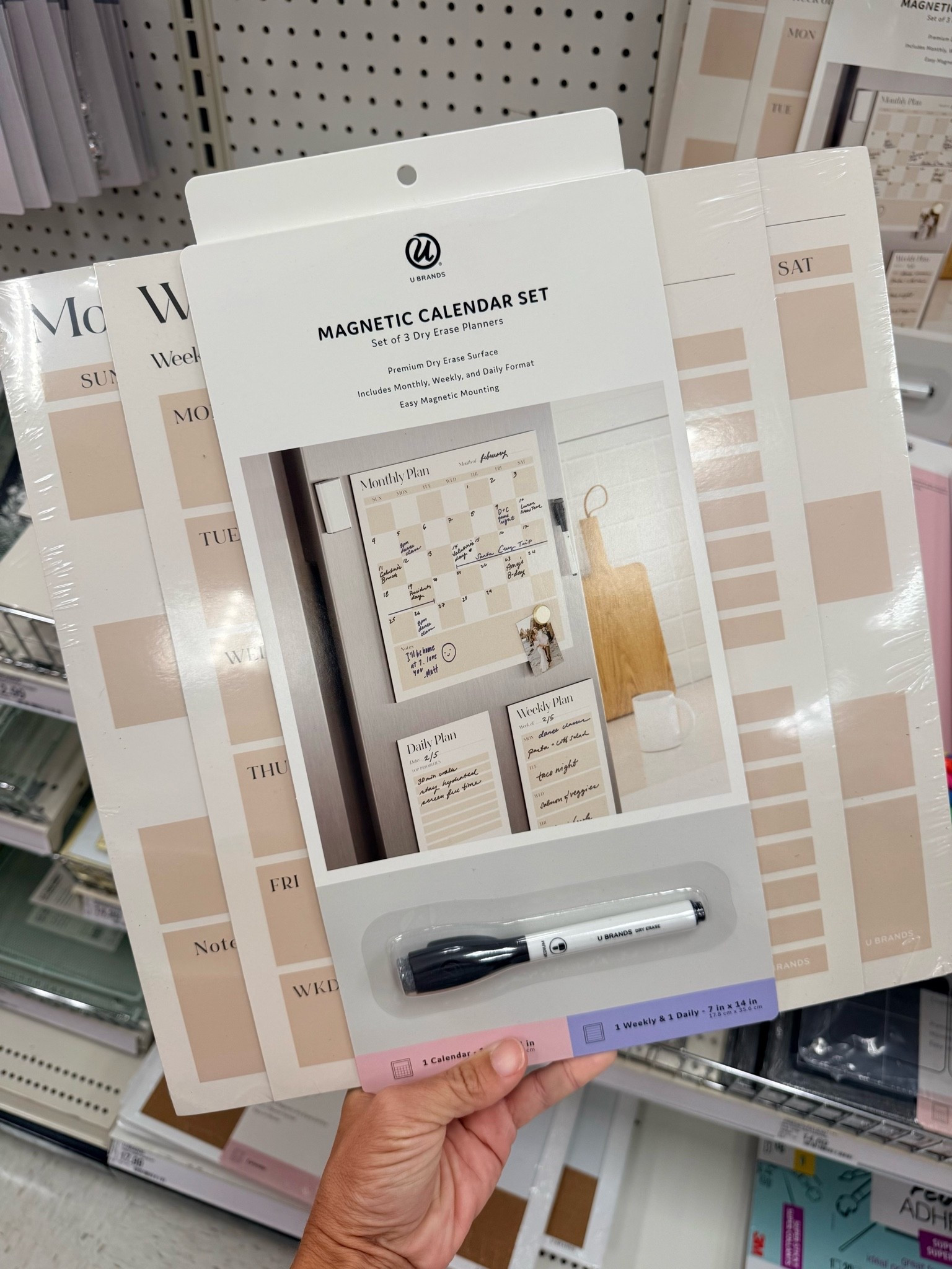 Magnetic calendar set from Target.

#LTKdayinmylife #LTKmomlife #LTKOver40
