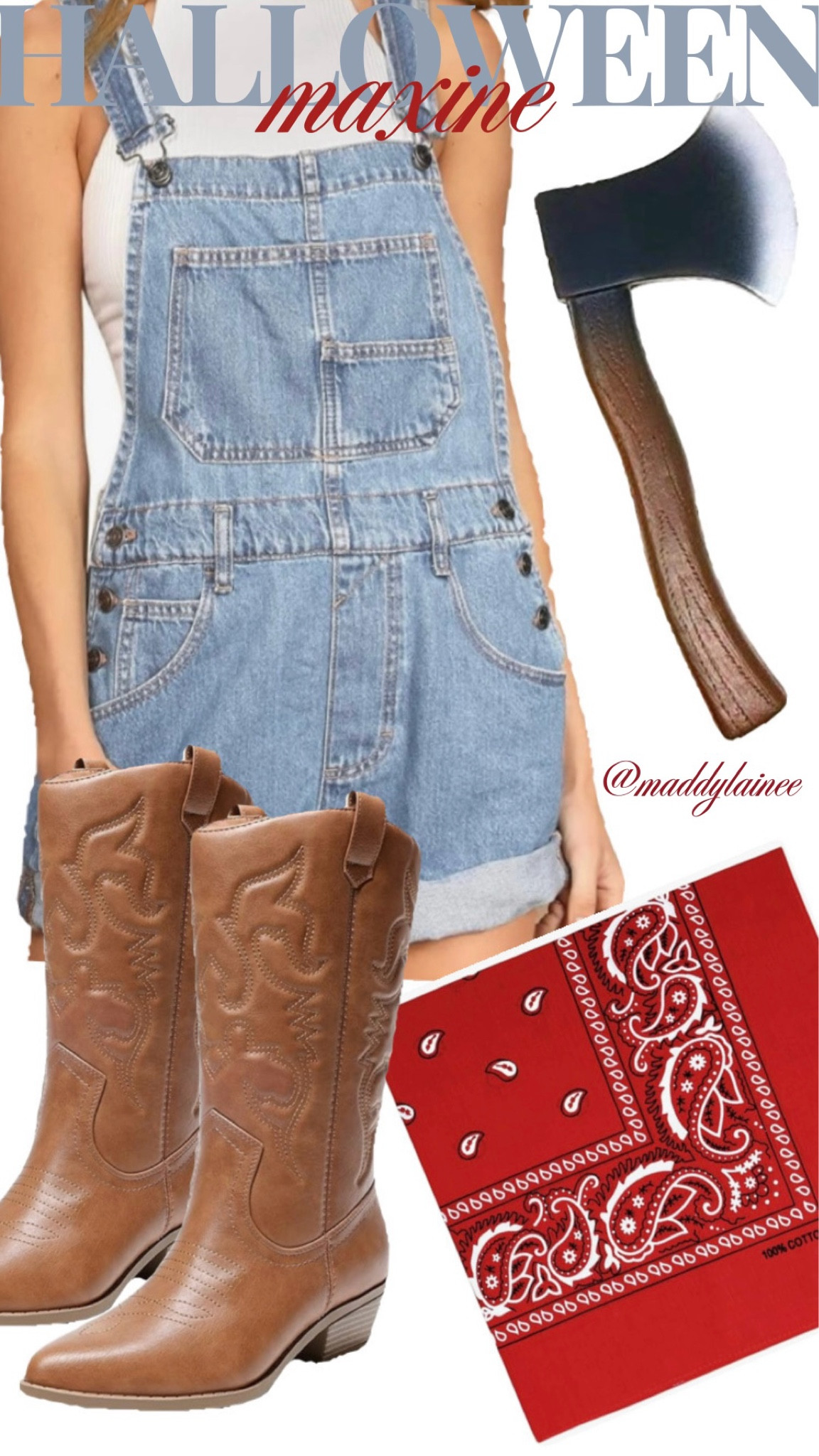 Maxine costume 🪓👢👖

#LTKHalloween #LTKSeasonal #LTKStyleTip