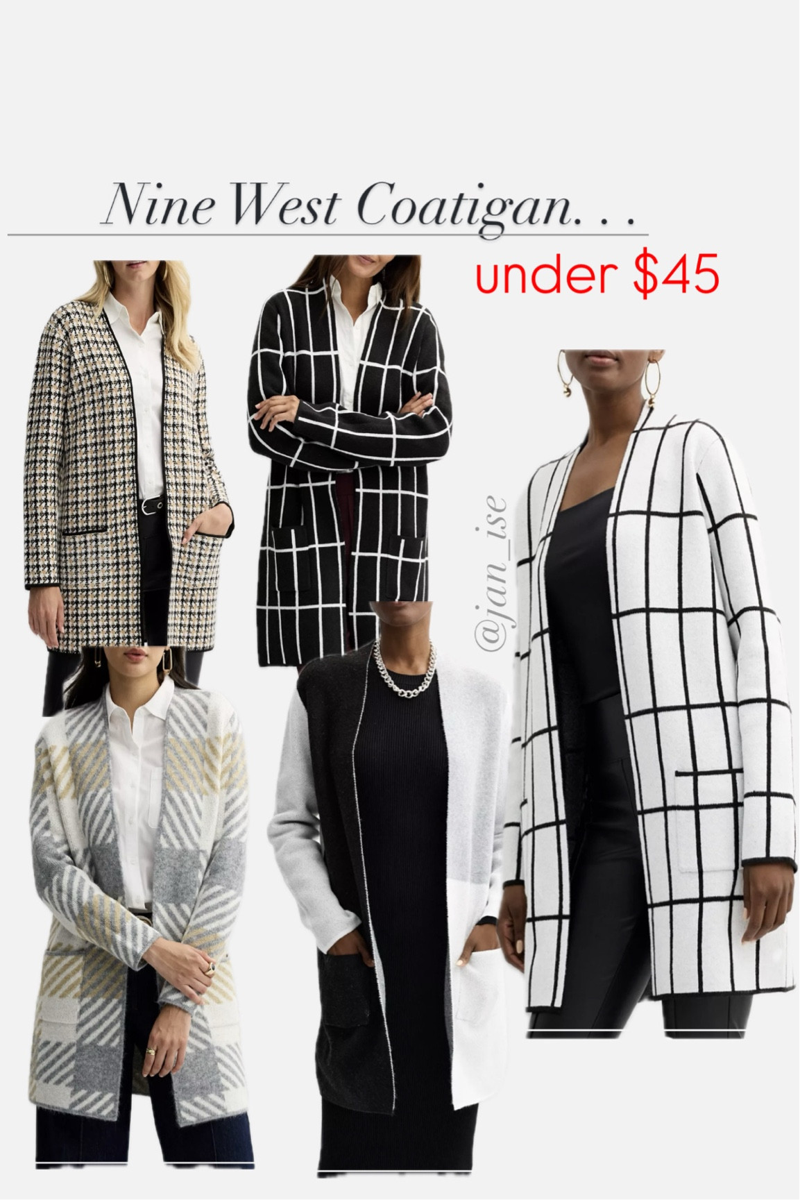Nine West Coatigan Coat/Cardigan under $45. Perfect to wear for the office or for school. School teacher workwear. 

#LTKWorkwear #LTKFindsUnder50 #LTKGiftGuide