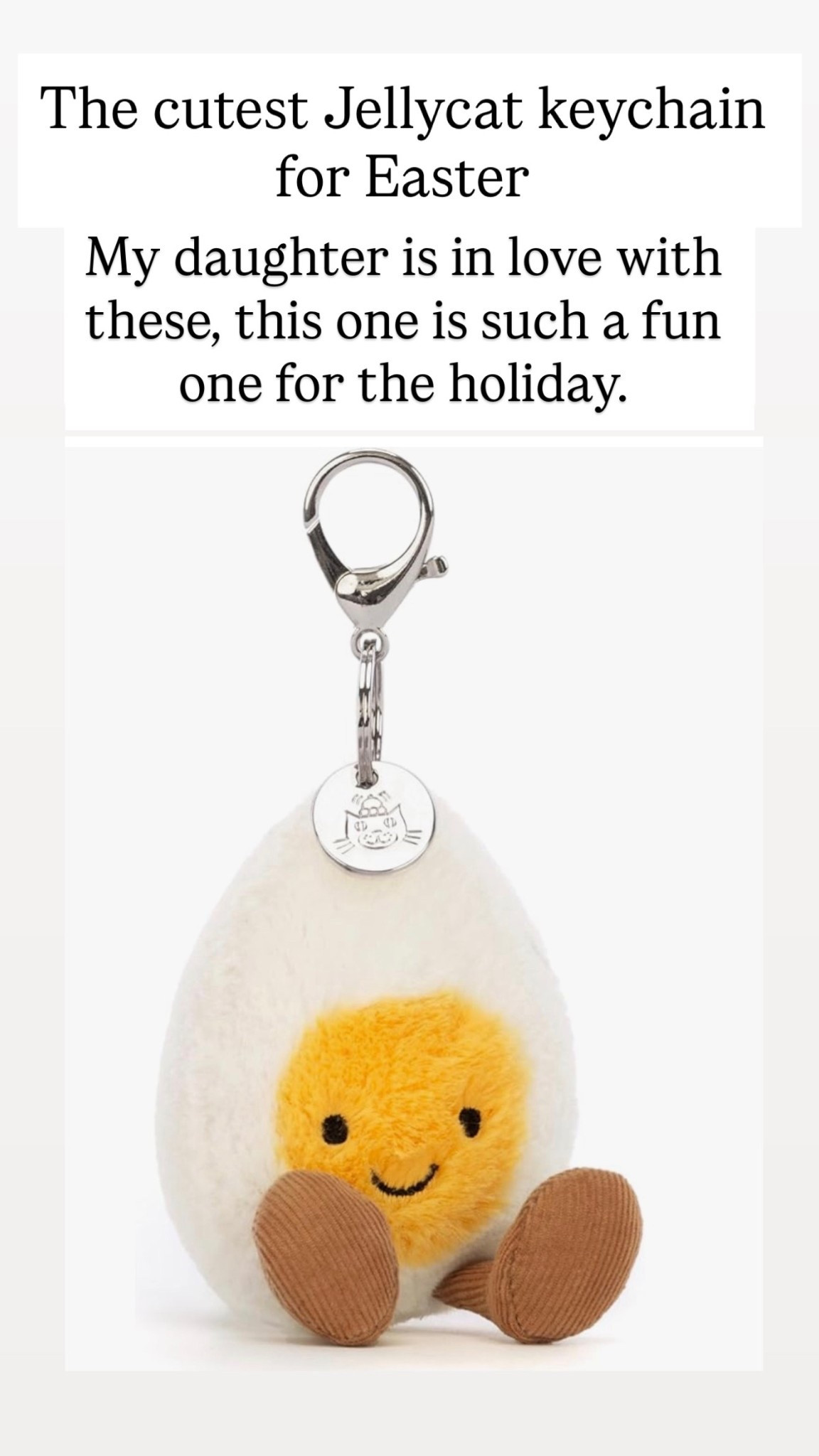 Jellycat keychain 

#LTKKids