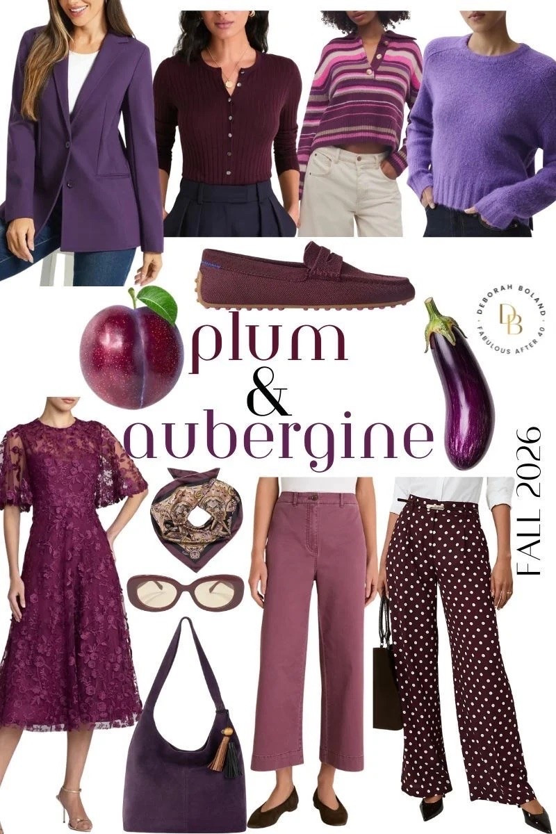 Plum and aubergine are making me rethink my usual fall neutrals. 💜

These rich, deep shades feel so sophisticated without being quite as expected as black or brown. I love how they add colour while still being incredibly easy to wear.

Pair them with cream, camel, denim or even chocolate brown and you have a fall combination that feels both cozy and polished.

Are you a plum or aubergine girl?

#LTKSeasonal #LTKOver40 #LTKgrwm