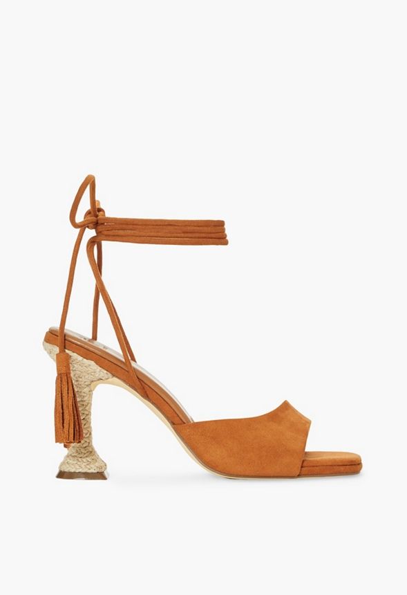 Toni Ankle-Wrap Heeled Sandal | JustFab