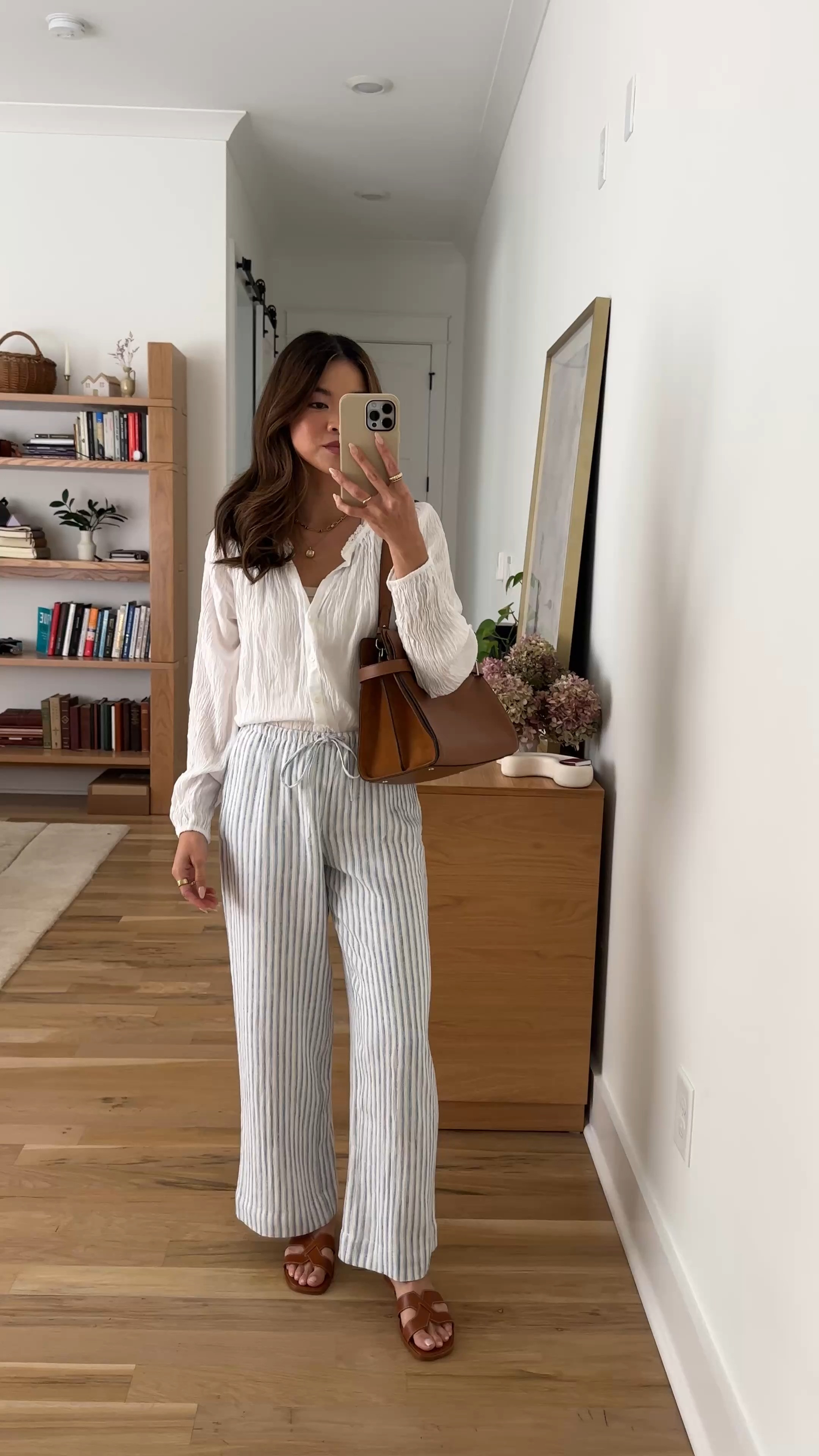 Sizing info: 
•Top size XS
•bottoms size XXS short 


petite fashion, get dressed with me, outfit inspiration, ootd, nashville outfit, Nashville influencer, petite style, vacation style, casual outfits, mom style, petite pants, spring outfits, spring outfit info, spring pants, spring outfit idea, spring top, spring bag, spring blouse, spring shoes,  
@abercrombie 
 

#LTKootd #LTKSeasonal #LTKPetite