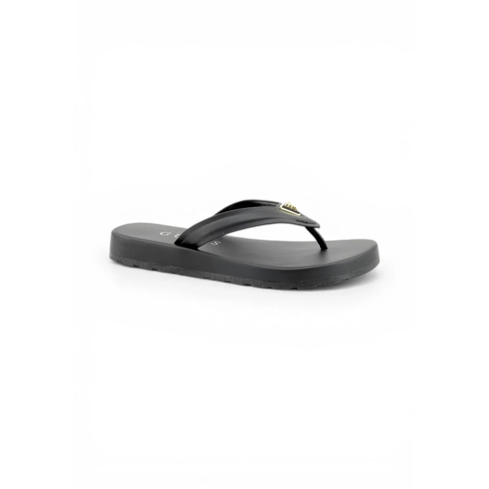 Candry Flip Flops - female - Guess - Flip Flops - Black - 5 UK - Shoes | Miinto UK Ltd