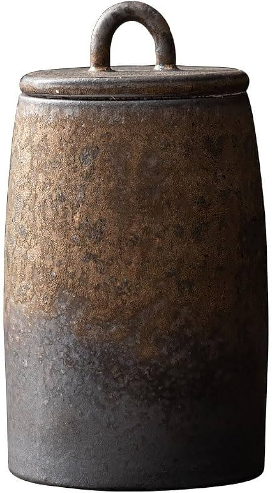 Tea Can Ceramic Tea Cans Sealed Cans Dry Food Kitchen Storage Container Storage Box Tea Dry Food ... | Amazon (US)