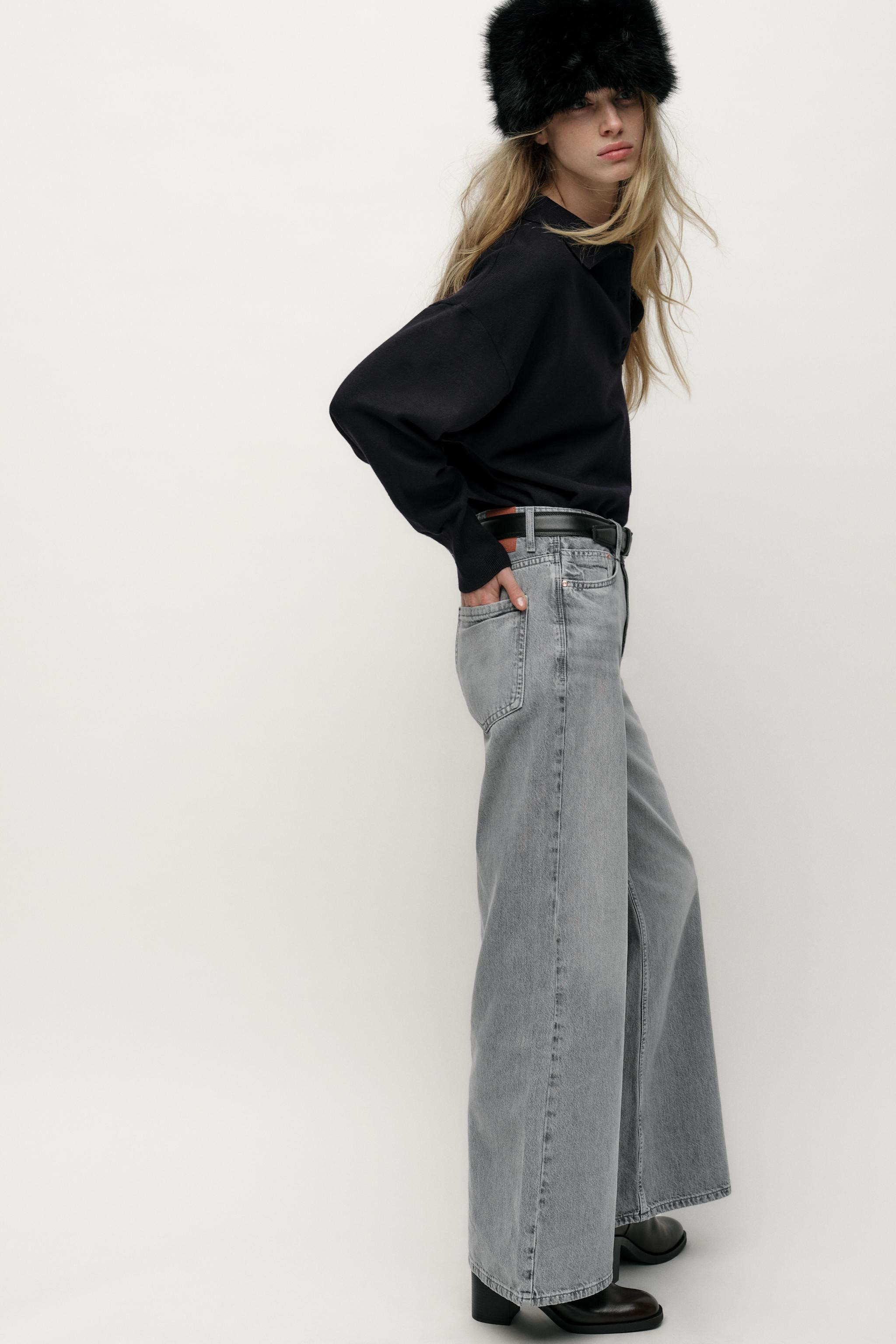 Z1975 HIGH RISE WIDE LEG JEANS | Zara US