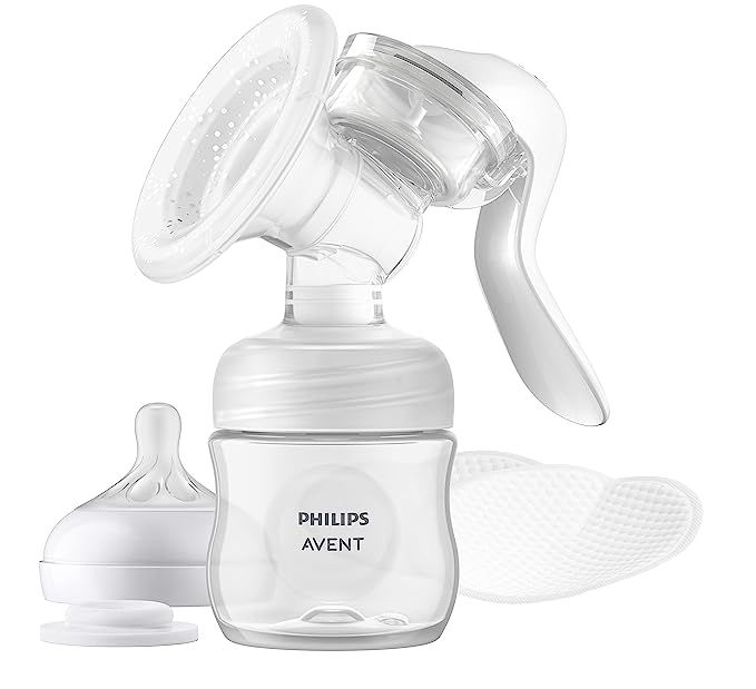 Philips AVENT Manual Breast Pump, SCF430/30, Clear | Amazon (US)