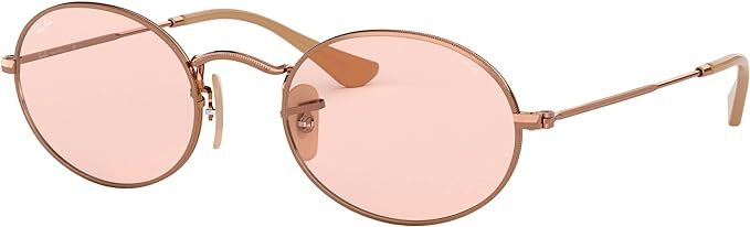 Ray-Ban RB3547n Oval Flat Lens Sunglasses | Amazon (US)