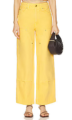 Ulla Johnson The Olympia Wide Leg in Dandelion Wash from Revolve.com | Revolve Clothing (Global)