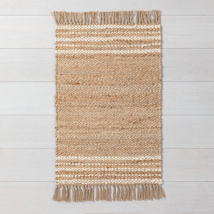 Stripe Jute Rug - Hearth & Hand™ with Magnolia | Target