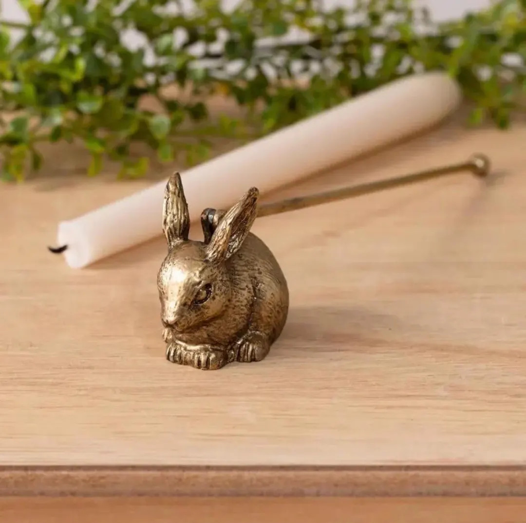 Gold Rabbit Candle Snuffer | Etsy (US)