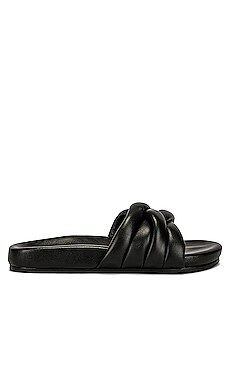 Seychelles Low Key Glow Up Sandal in Black Leather from Revolve.com | Revolve Clothing (Global)