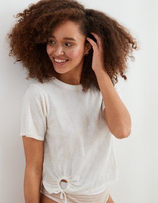 Aerie Vintage Tie T-Shirt | American Eagle Outfitters (US & CA)