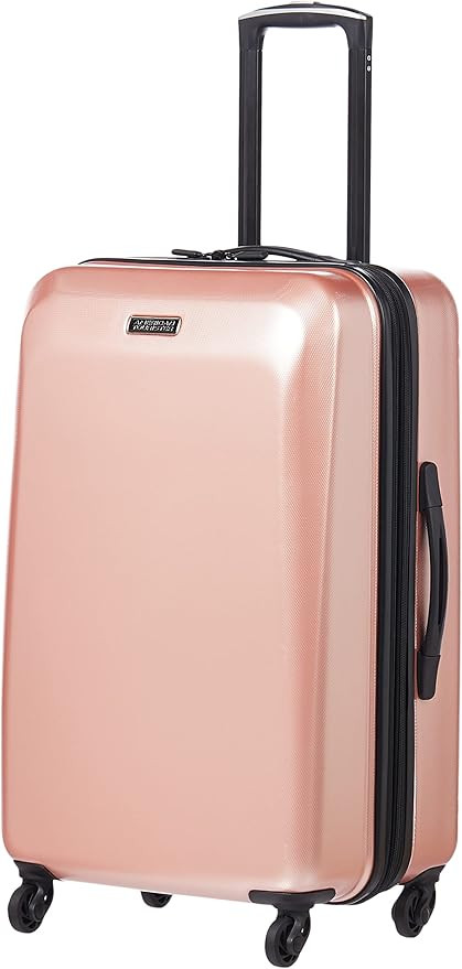 American Tourister Moonlight Hardside Expandable Luggage with Spinner Wheels, Rose Gold, Carry-On... | Amazon (US)