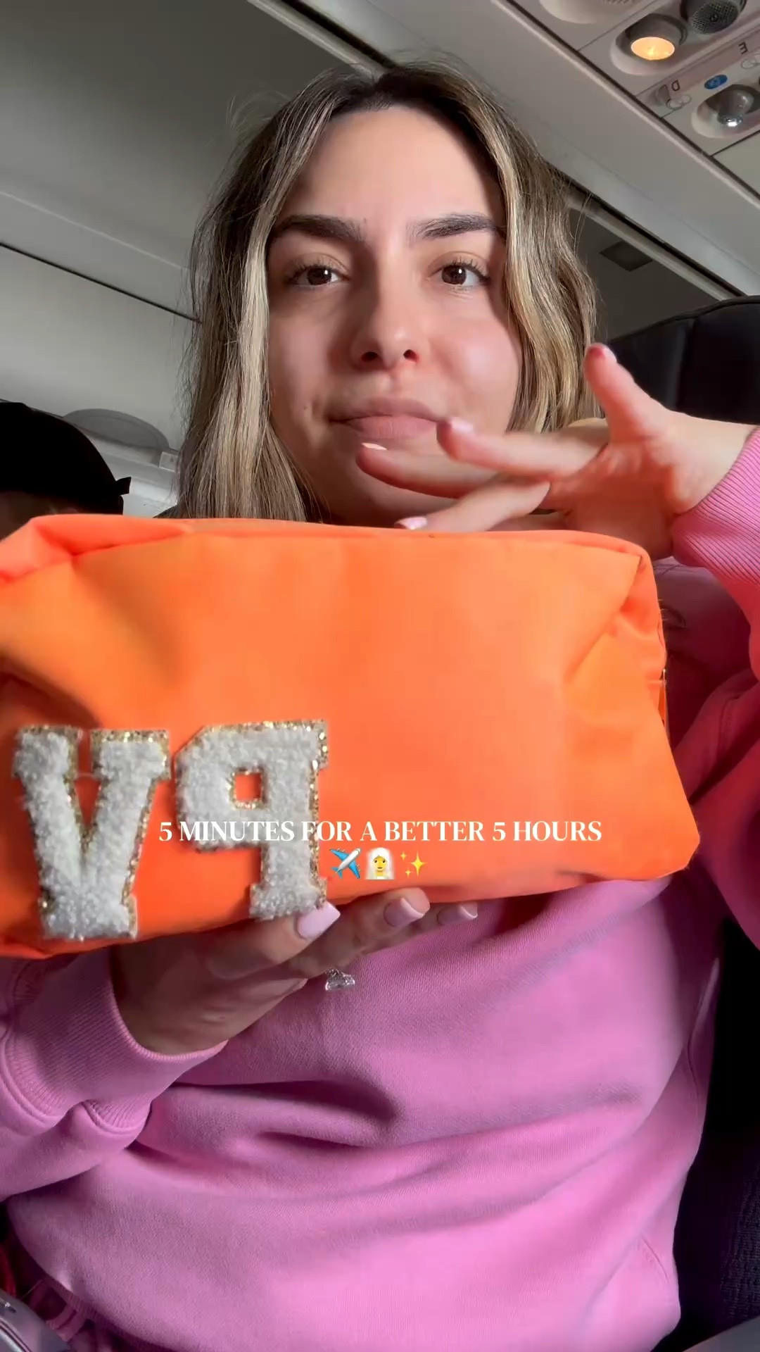 Skincare routine on the plane! ✈️ 

#LTKbag #LTKbeauty #LTKtravel