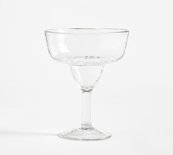 Hammered Outdoor Margarita Glasses | Pottery Barn (US)