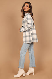 Zara Blazer - Cream Check | Petal & Pup (US)