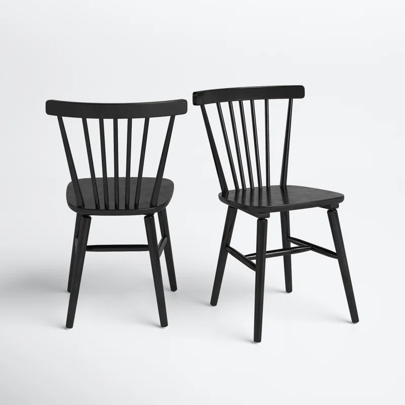 Shiloh Solid Wood Dining Chair (Set of 2) | Wayfair North America