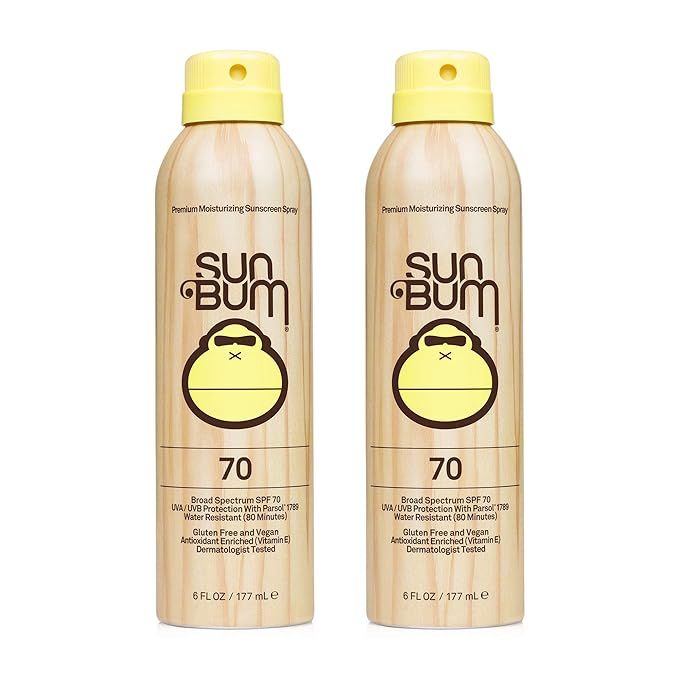 Sun Bum Sun Bum Original Spf 70 Sunscreen Spray Vegan and Reef Friendly (octinoxate & Oxybenzone ... | Amazon (US)