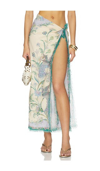 Zimmermann Printed Cotton Pareo in Cream. | Revolve Clothing (Global)