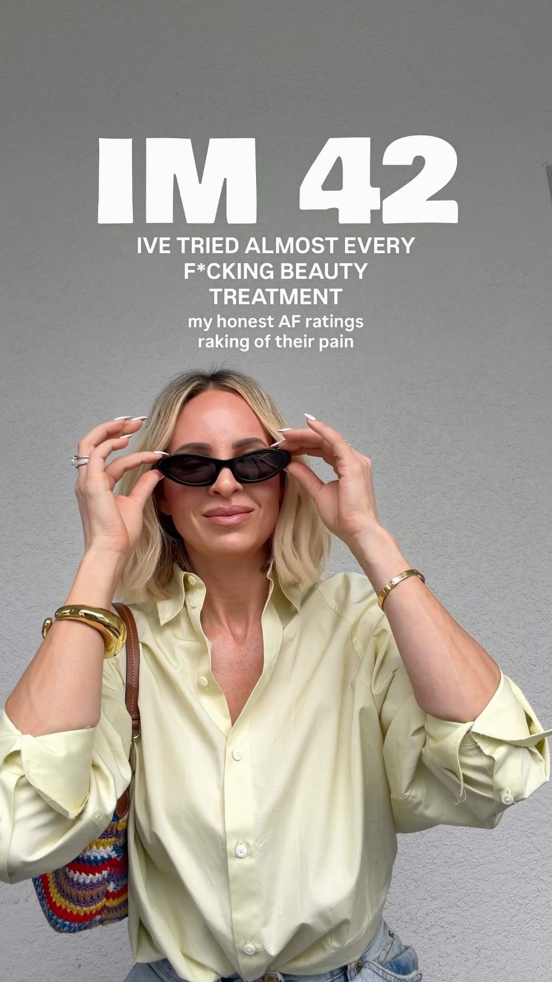 i’m 42 and i’ve tried every anti-aging treatment. here are my honest pain ratings 👇
1.co2 laser — spicy but manageable. 100% worth it.
2.filler — barely felt it. but i’m done with filler now though.
3.lip lift — surprisingly painless
4.acupuncture — relaxing honestly. zero pain.
5.hydrafacial — feels like a facial. no pain at all.
6.in-office microneedling — actually find this relaxing but spicy around the nose
7.sculptra — this one got me. most painful on the list.
8.teeth bleaching — not nearly as bad as the horror stories I heard, just annoying but SO worth it
9.prp — I found this kind of painful and didn’t see many benefits
10.yag laser — completely painless
11.at-home microneedling — nothing compared to the real thing.
12.lip filler — painful! Wait, I will still do this for filler, but I don’t do it very often because it lasts forever
13.rf microneedling — hurt and I’m afraid of fat loss never again. next up: xerf laser.
14.botox — quick pinch. easiest thing
15.ipl laser — little spicy but so worth it.
16.dermaplaning — zero pain, weirdly satisfying.
17. microcurrent— nothing. feels like a face massage.

Linked everything I swear by and use at home 

#LTKstorytime #LTKBeauty #LTKOver40