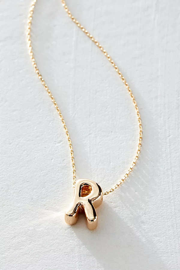 Bubble Monogram Necklace | Free People (Global - UK&FR Excluded)