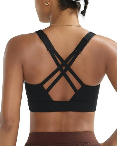 RUNNING GIRL Sports Bras for Women High Support,High Impact Molded Cup Sports Bra Adjustable Stra... | Amazon (US)