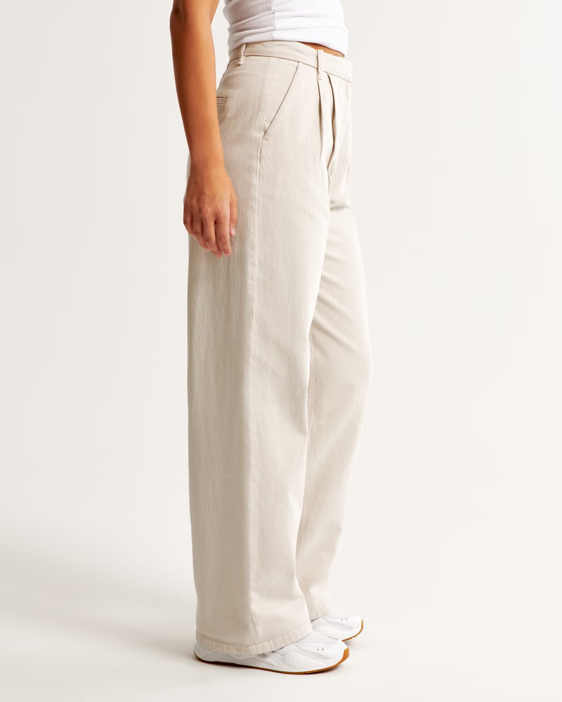 Curve Love A&F Sloane Tailored Jean | Abercrombie & Fitch (US)