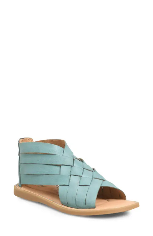 Børn Iwa Woven Leather Sandal in Turquoise at Nordstrom, Size 10 | Nordstrom