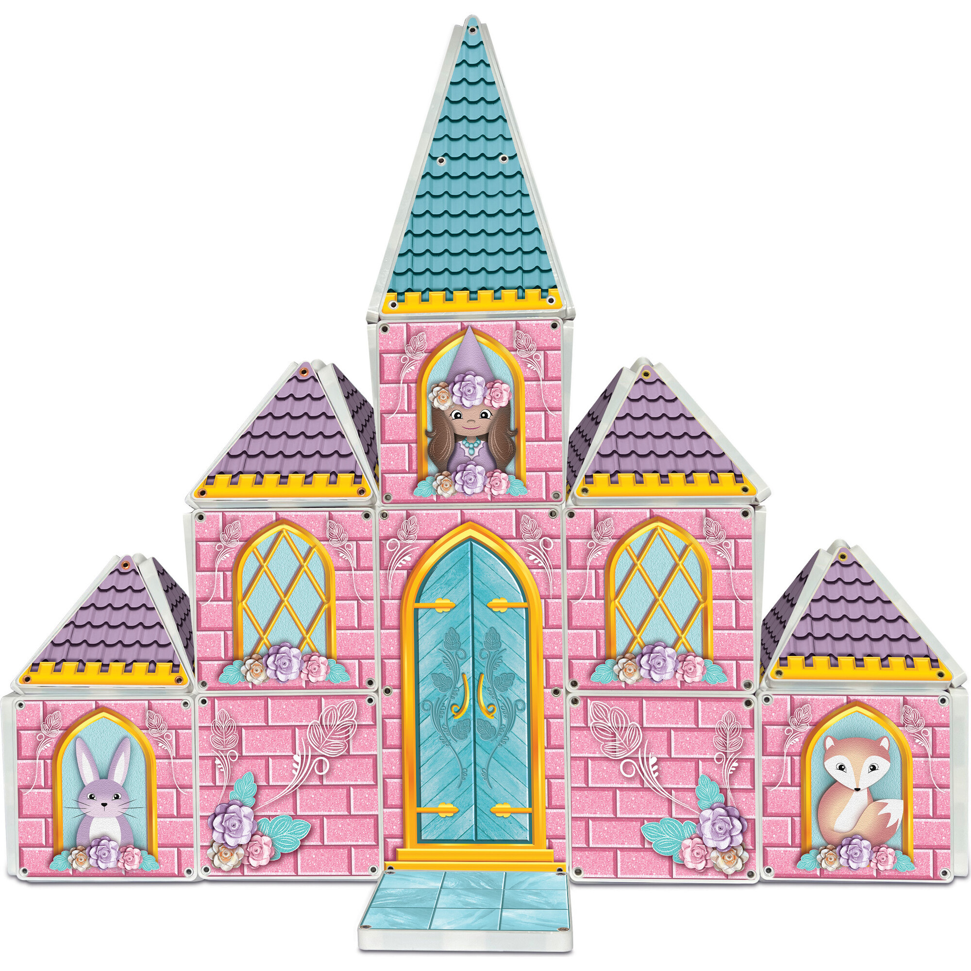 Princess Castle Magna-Tiles Structure | Maisonette