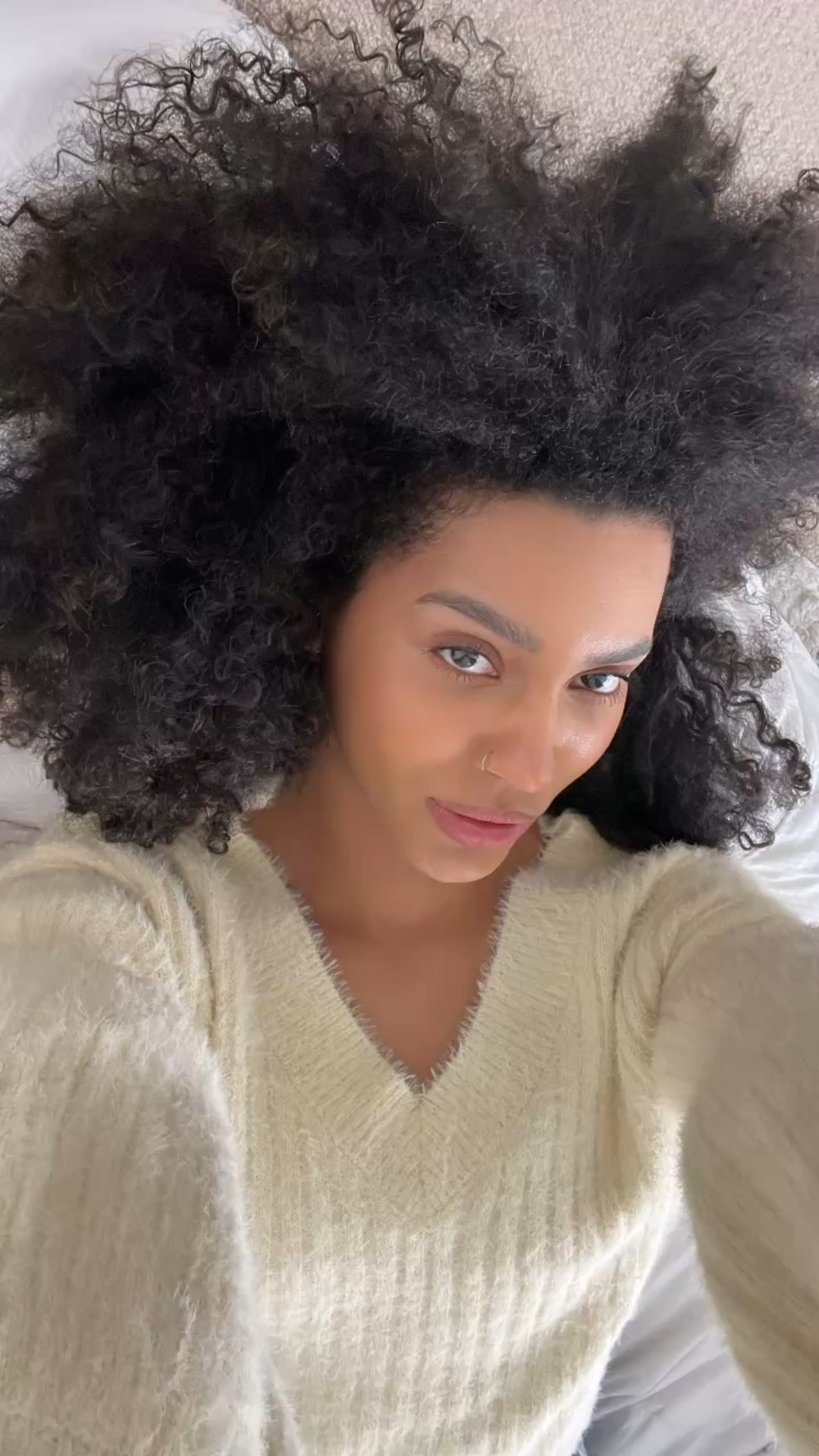 Comfy fur sweater and nose ring ? 

#LTKFindsUnder50 #LTKU #LTKStyleTip