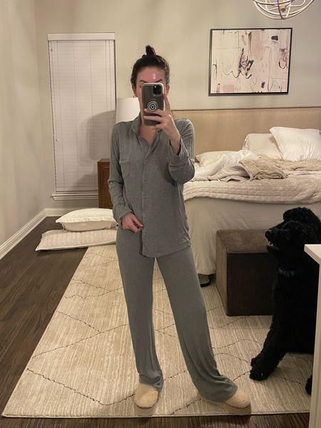 These are the most cozy and soft pajamas! Matt got me them for Christmas last year (or my bday I can’t remember) but they are so comfy. I highly recommend them. They run TTS. 



#LTKhome #LTKsalealert #LTKstyletip